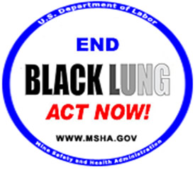 Image for MSHA's "End Black Lung Act Now!" Campaign